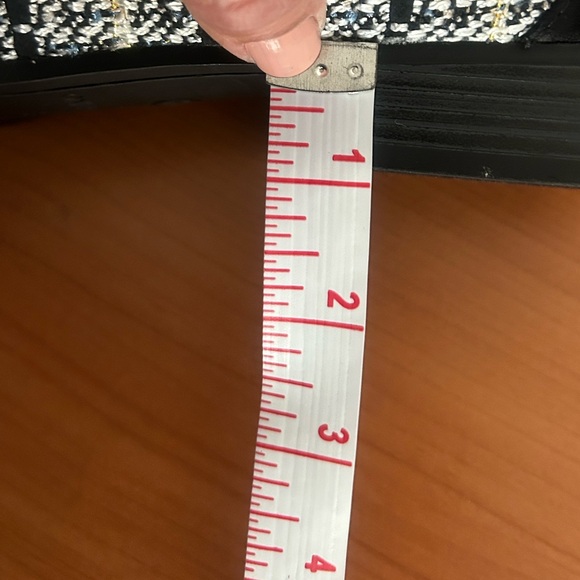 Bandolino Black and White Tweed Loafers - Picture 12 of 14